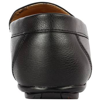 Vardhra Men's Black Synthetic Leather Party Outdoor Formal Loafer 5
