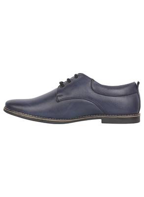 Vardhra Men's Blue Genuine Leather Outdoor Casual Shoes 3
