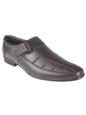 Vardhra Men's Brown Genuine Leather Fisherman Casual Sandal 1