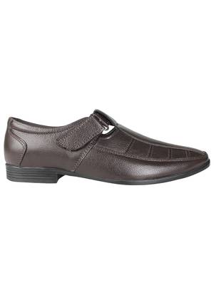 Vardhra Men's Brown Genuine Leather Fisherman Casual Sandal 2