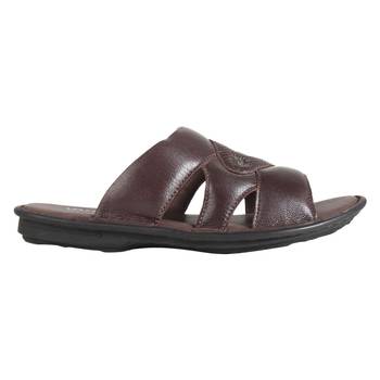 Vardhra Men's Brown Genuine Leather Outdoor Casual Sandal 2