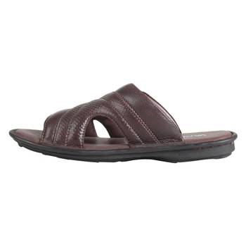 Vardhra Men's Brown Genuine Leather Outdoor Casual Sandal 3