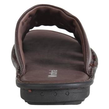 Vardhra Men's Brown Genuine Leather Outdoor Casual Sandal 5