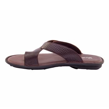 Vardhra Men's Brown Genuine Leather Outdoor Casual Sandal 3