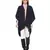 CASHMERE NAVY BLUE CAPE / SHRUG