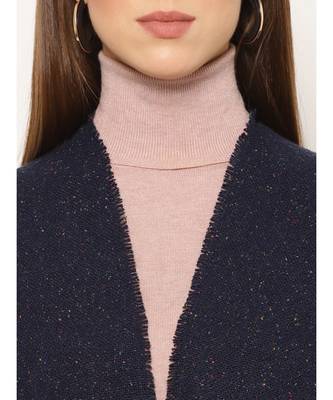 Cashmere Navy Blue Cape / Shrug 3