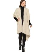 CASHMERE IVORY CAPE / SHRUG
