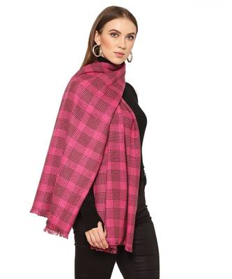 Checked / Plaid Cashmere Scarf 3