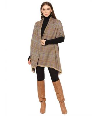 Checked / Plaid Cashmere Scarf 2