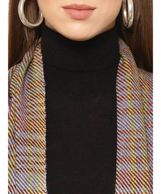 Checked / Plaid Cashmere Scarf 4