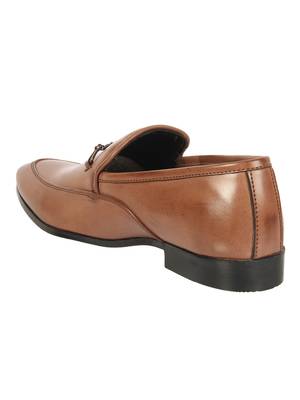 Vardhra Men's Brown Synthetic Leather Slip On Casual Mocassin 2