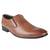 Vardhra Men's Brown Synthetic Leather Slip On Formal Shoes