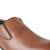 Vardhra Men's Brown Synthetic Leather Slip On Formal Shoes