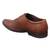 Vardhra Men's Tan Genuine Leather Single Monk Formal Shoes