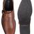 Vardhra Men's Tan Genuine Leather Single Monk Formal Shoes