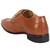 Vardhra Men's Tan Synthetic Leather Derby Formal Shoes
