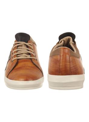 Vardhra Men's Tan Synthetic Leather Party Outdoor Casual Shoes 5