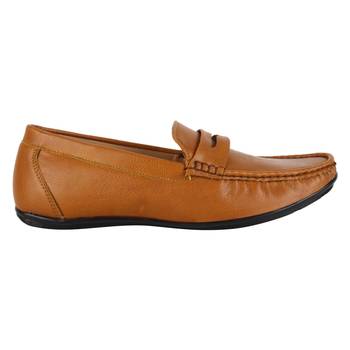 Vardhra Men's Teak Synthetic Leather Party Outdoor Formal Loafer 2