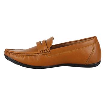 Vardhra Men's Teak Synthetic Leather Party Outdoor Formal Loafer 3