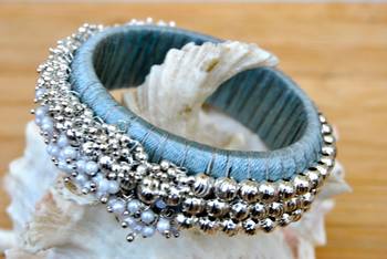 Silk Thread Ghungroo Bangle 1