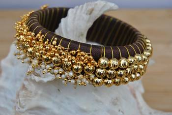 Silk Thread Ghungroo Bangle 1