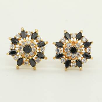 Black onyx studs 1