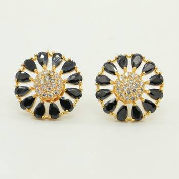 Black onyx studs 1