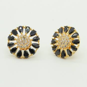 Black onyx studs 2