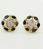 Black onyx studs