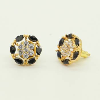 Black onyx studs 2