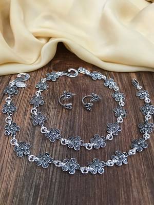 Silver anklets 1