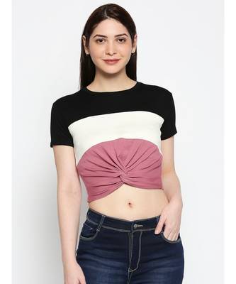 Ammarzo One Size S M Crop Top Pink 1