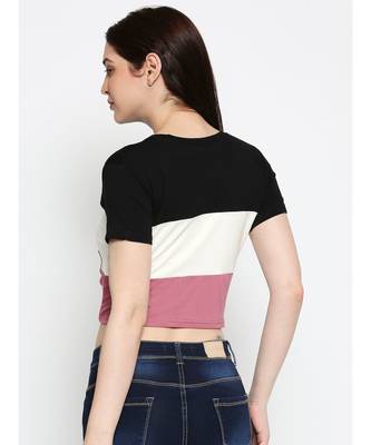 Ammarzo One Size S M Crop Top Pink 4