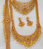 Gold bridal-kamarband