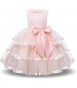 MANNAT FASHION Ployester Baby Girl Birthday Dress