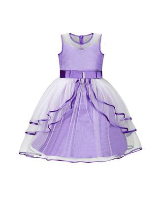 MANNAT FASHION Ployester Baby Girl Birthday Dress 1