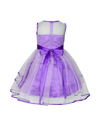 MANNAT FASHION Ployester Baby Girl Birthday Dress 2