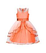 MANNAT FASHION Ployester Baby Girl Birthday Dress