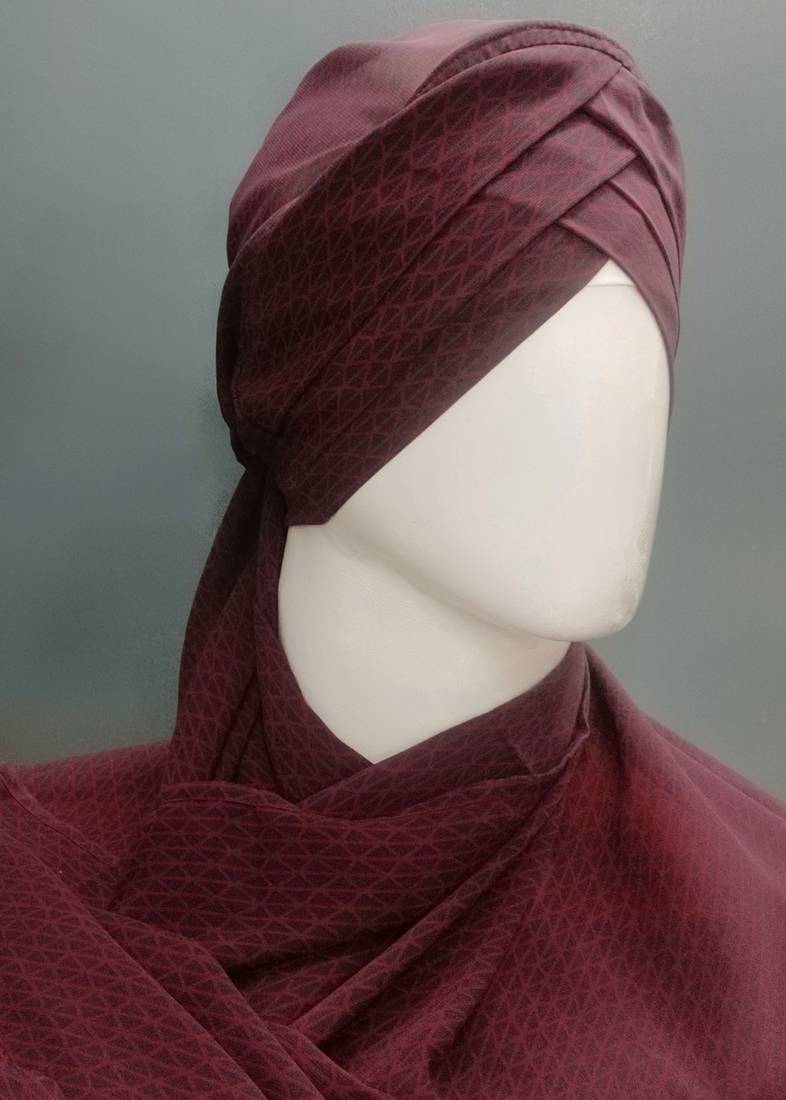 Hijab World 3 Layers Turban Style Hijab