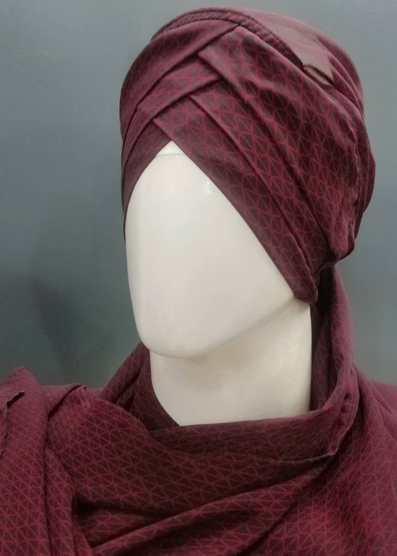 Hijab World 3 Layers Turban Style Hijab