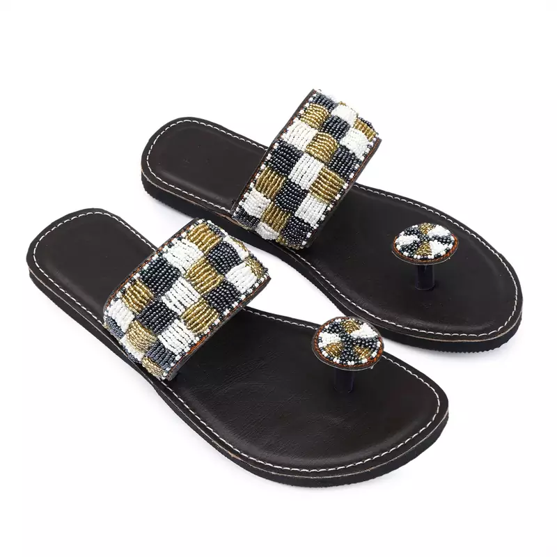 Kolhapuri Chappal For Women, Ethnic Flats Slipper