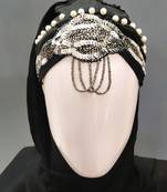 Hijab World Hand Embroidered Halime Sultan Ready To Wear Hijab