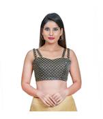 Women's Art Silk Sleeveless Saree Blouse