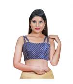 Women's Art Silk Sleeveless Saree Blouse