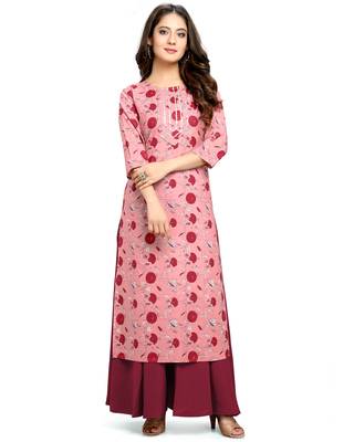 Black printed cotton ethnic-kurtis 4