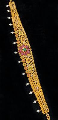 Gold bridal-kamarband 1