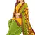 yellow printed crepe unstitched salwar with dupatta