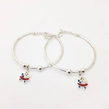 Tweety Girls Silver Anklet-ANKK004 1