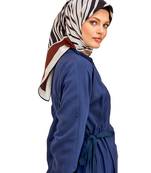 JSDC Party Wear Crepe Silk Printed Square Stole Scarf For Women