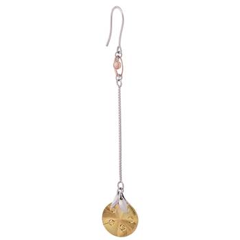 Runway Long Silver Earrings-ERMX017 2